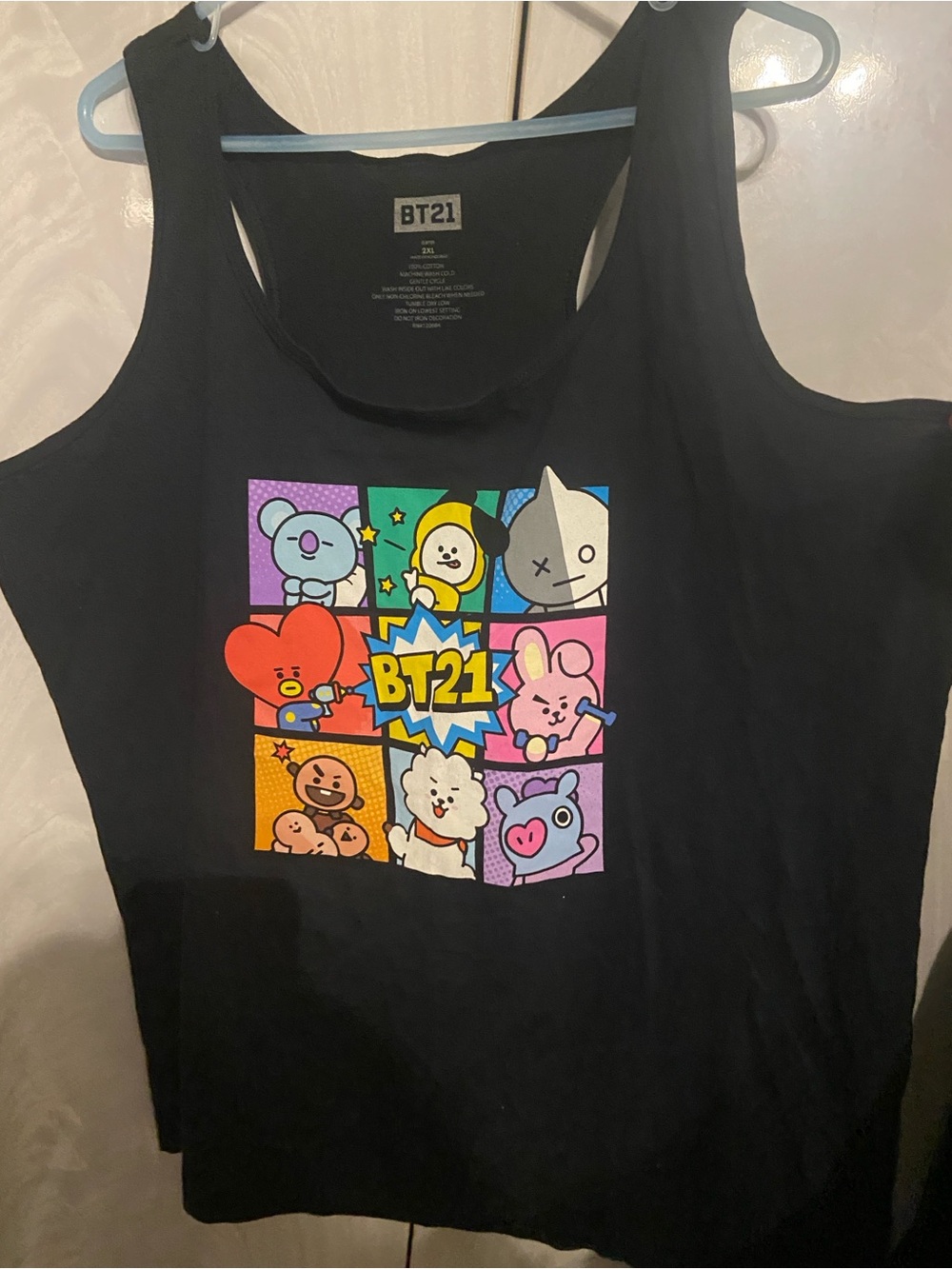 Women’s Plus Size BT21 Tank Top